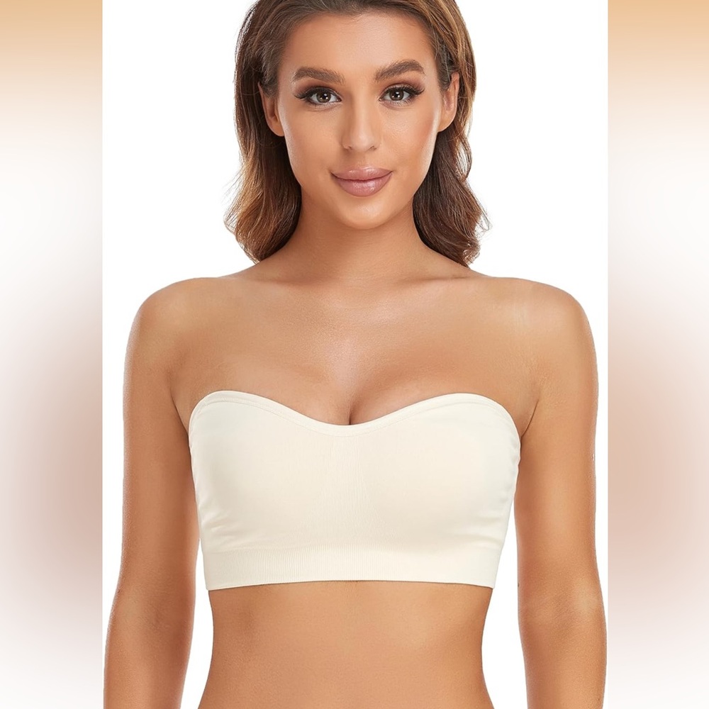 2x strapless bra